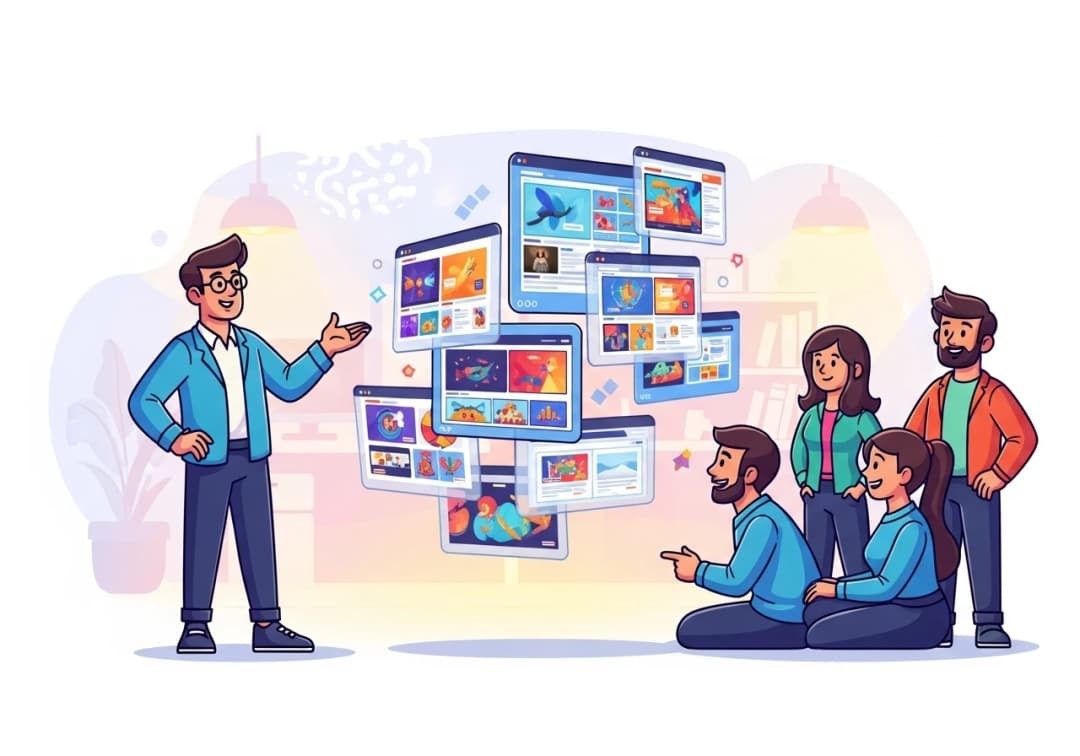 نمونه سایت های حرفه ای