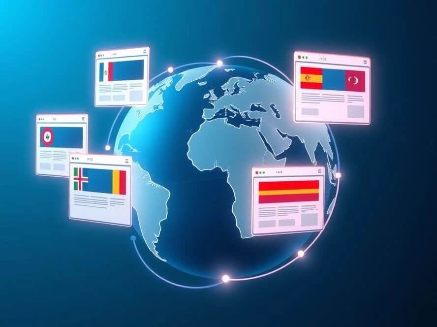 ساخت سایت چند زبانه