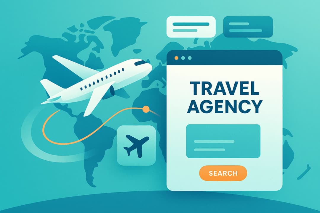 ساخت سایت آژانس هواپیمایی