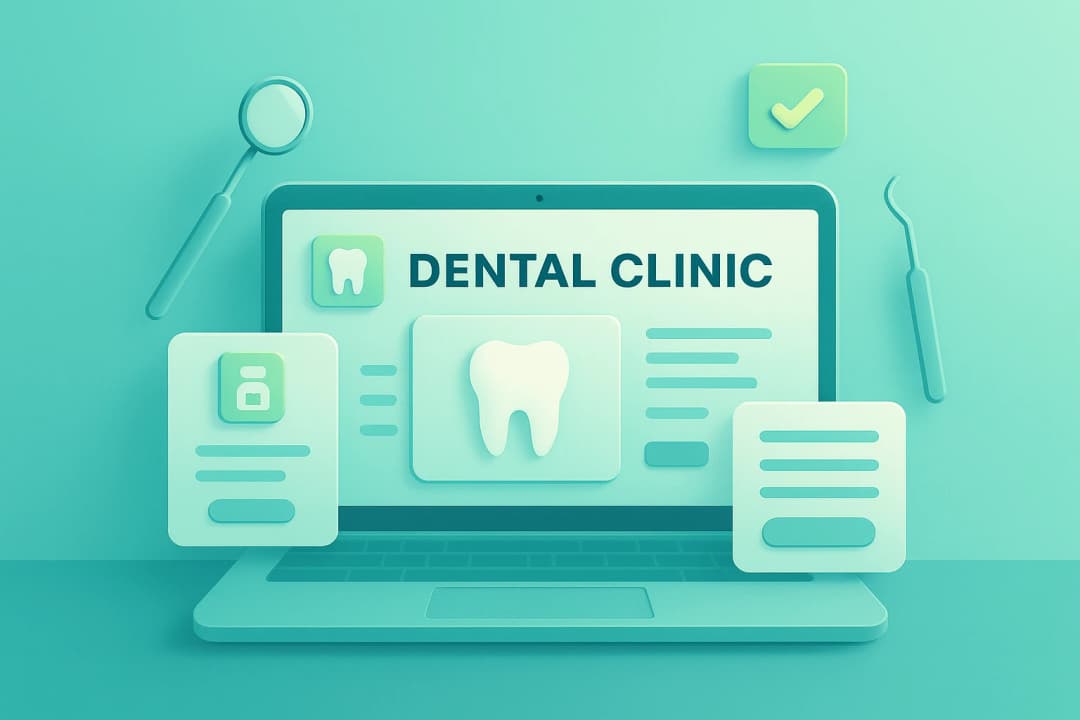 ساخت سایت برای دندان پزشکان