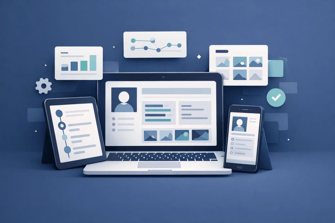 ساخت سایت رزومه ای