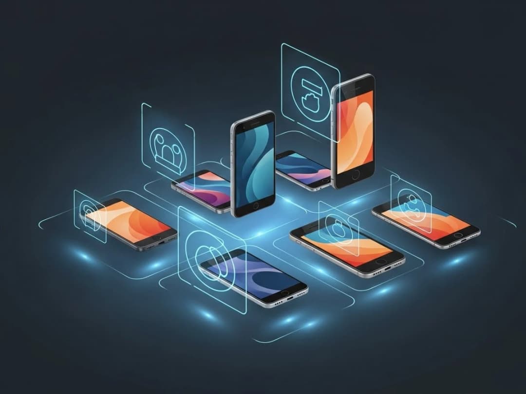 نمونه طراحی سایت موبایل فروشی