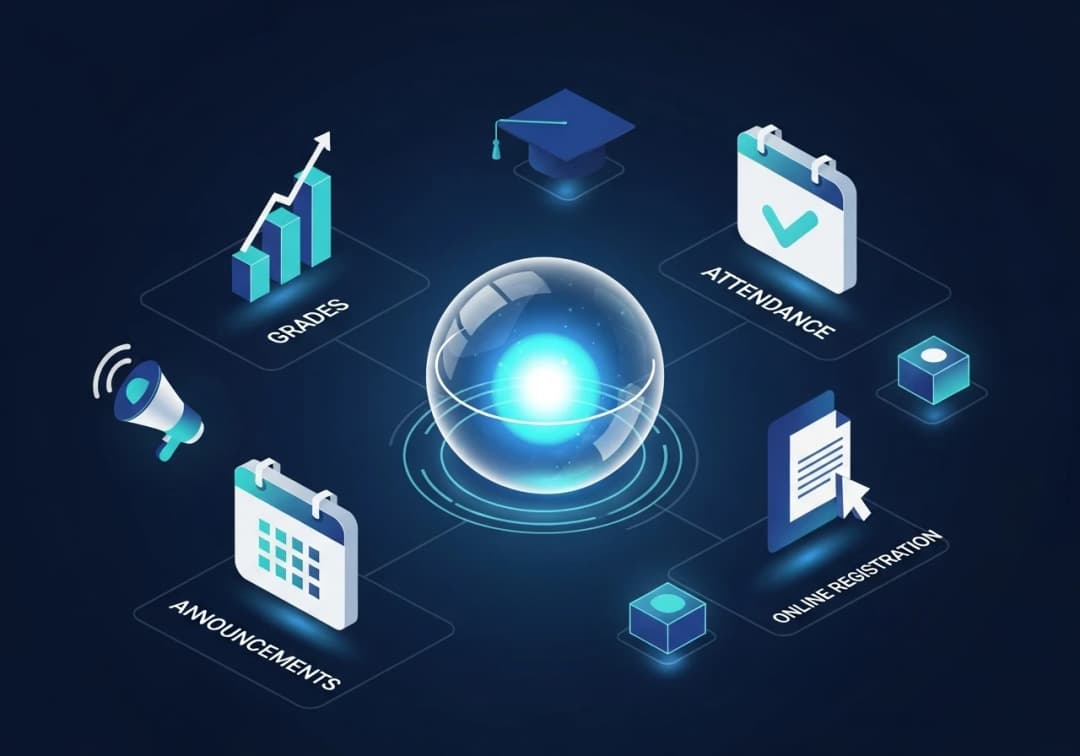 ویژگی های سایت مدرسه